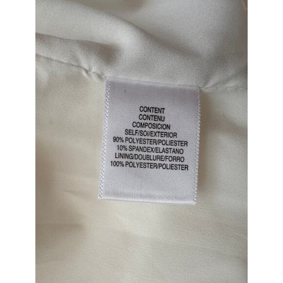 NEW WAYF Anthropologie The Lenore One Shoulder Column Slit Party Dress Size L - Picture 6 of 9